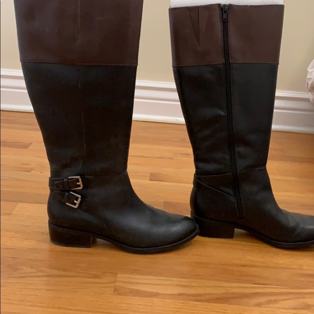 Knee-high riding boots